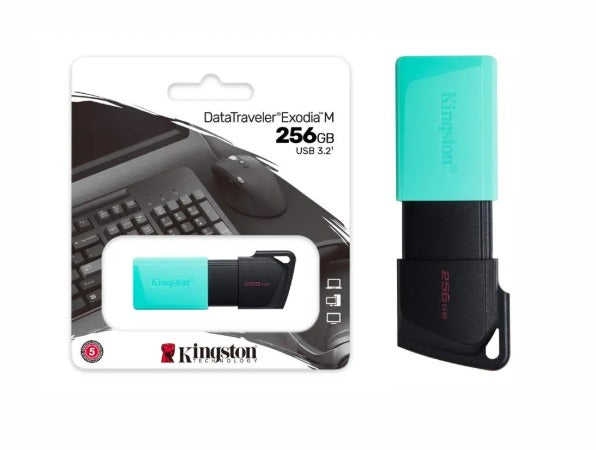 Memoria USB Kingston DataTraveler Exodia M / USB 3.2 - 256gb
