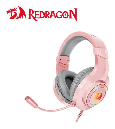 Redragon H260P-RGB HYLAS PINK Gamer Headband