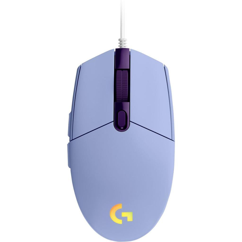 Logitech G203 RGB LightSync Lila Mouse Gamer