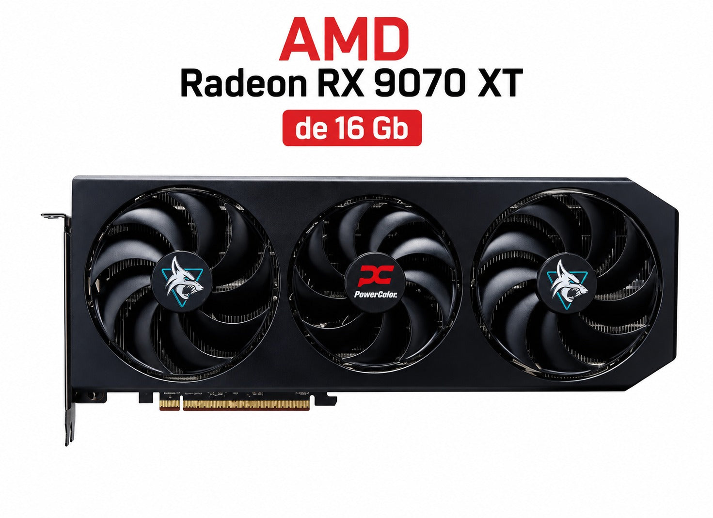 Tarjeta de Video RX 9070 XT_de 16 Gb Power Color